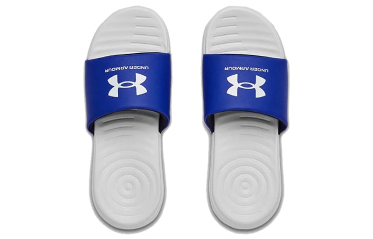 Under Armour Ansa Fixed Slide 'Halo Grey Blue' 3023761-105 - 4