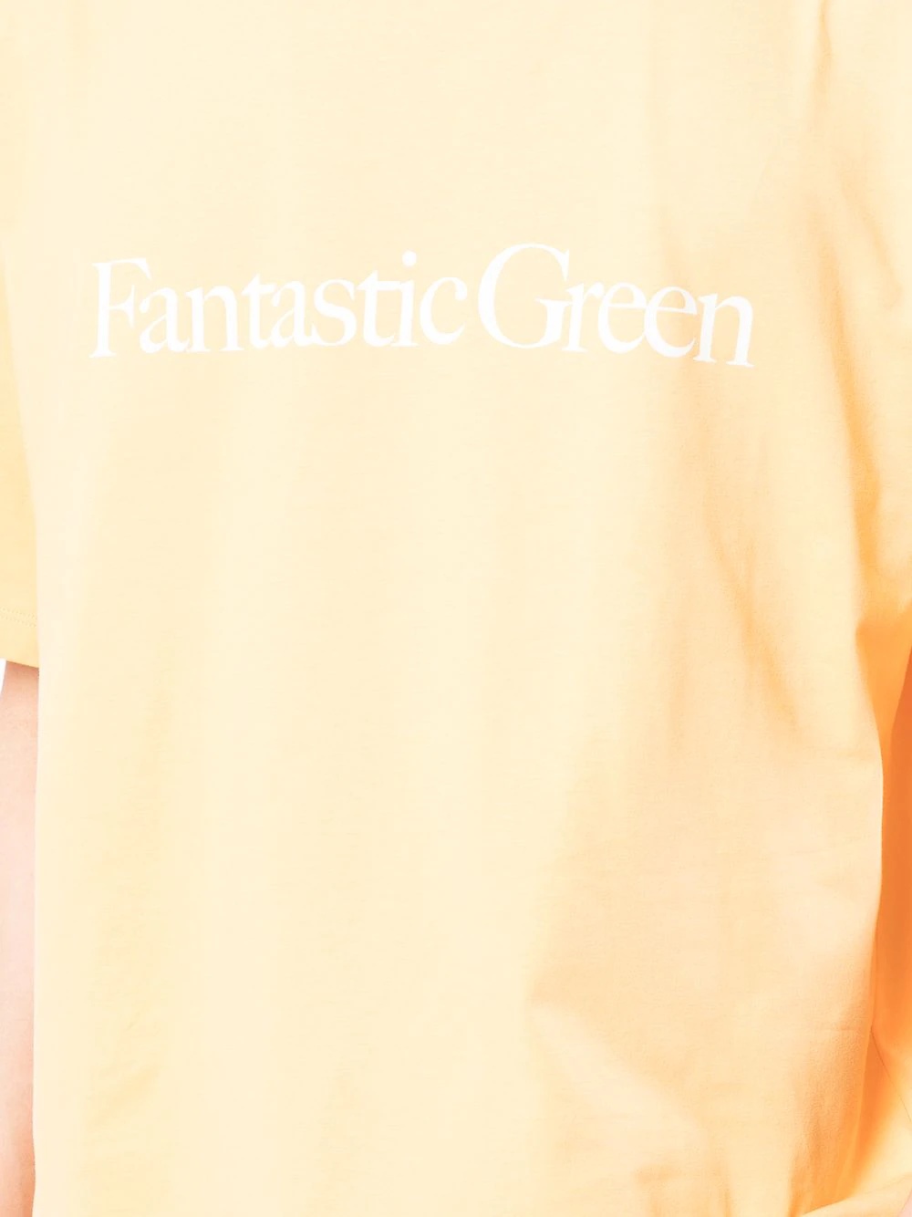 Fantastic Green cotton T-shirt - 5