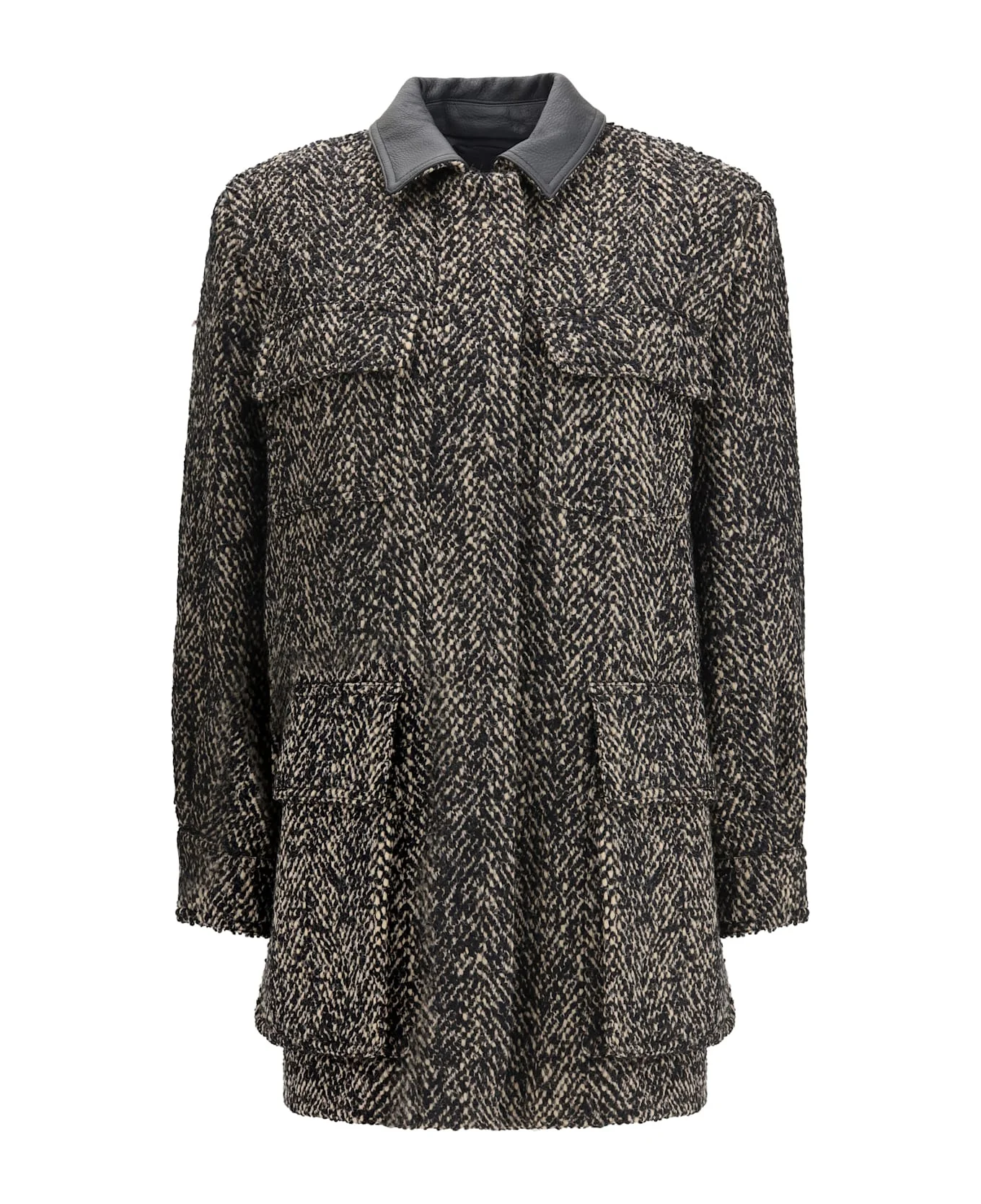 Wool Tweed Jacket - 1