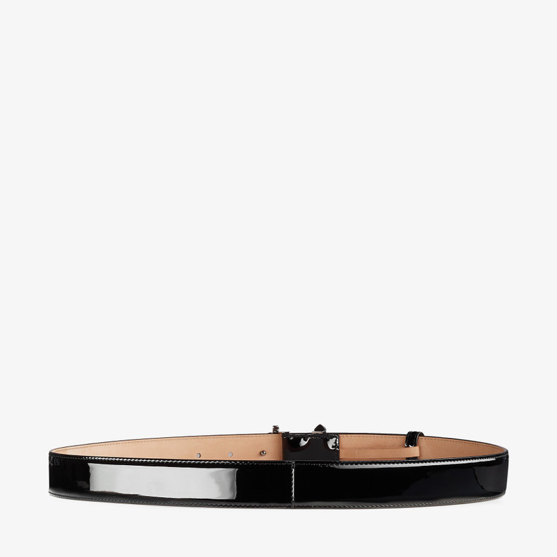 Jc-bar Blt
Black Patent Leather Bar Belt with JC Emblem 3