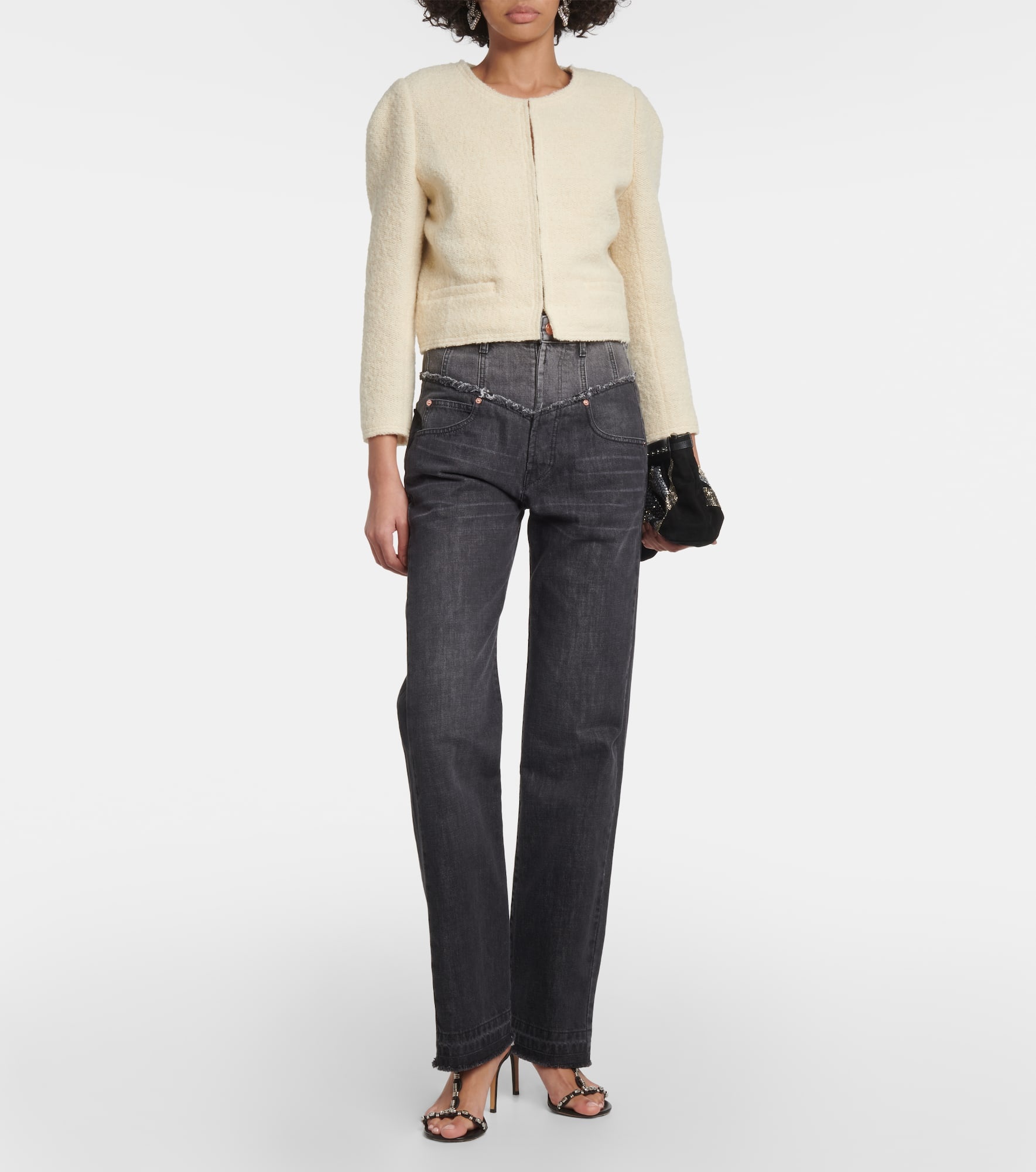 Pully wool-blend jacket - 2