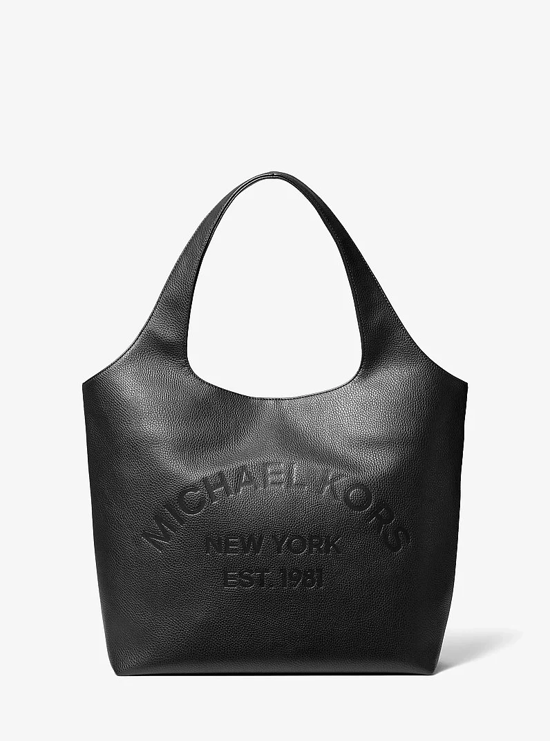 Cooper Small Logo Embossed Tote Bag - 1