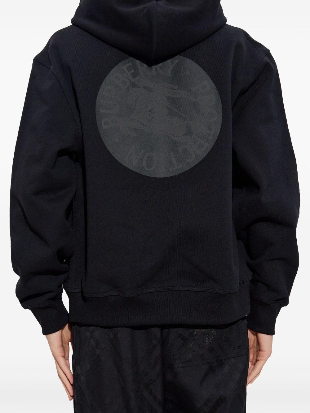 Equestrian Knight cotton hoodie - 4
