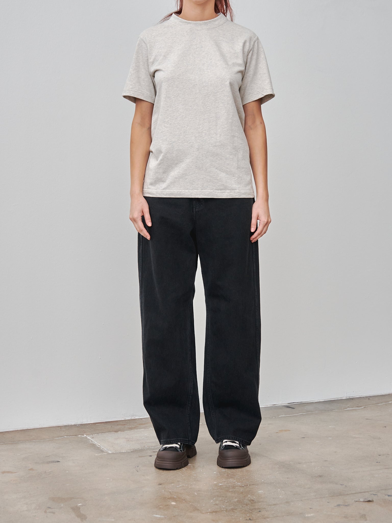 Tag Tee - Pearl Melange - 2