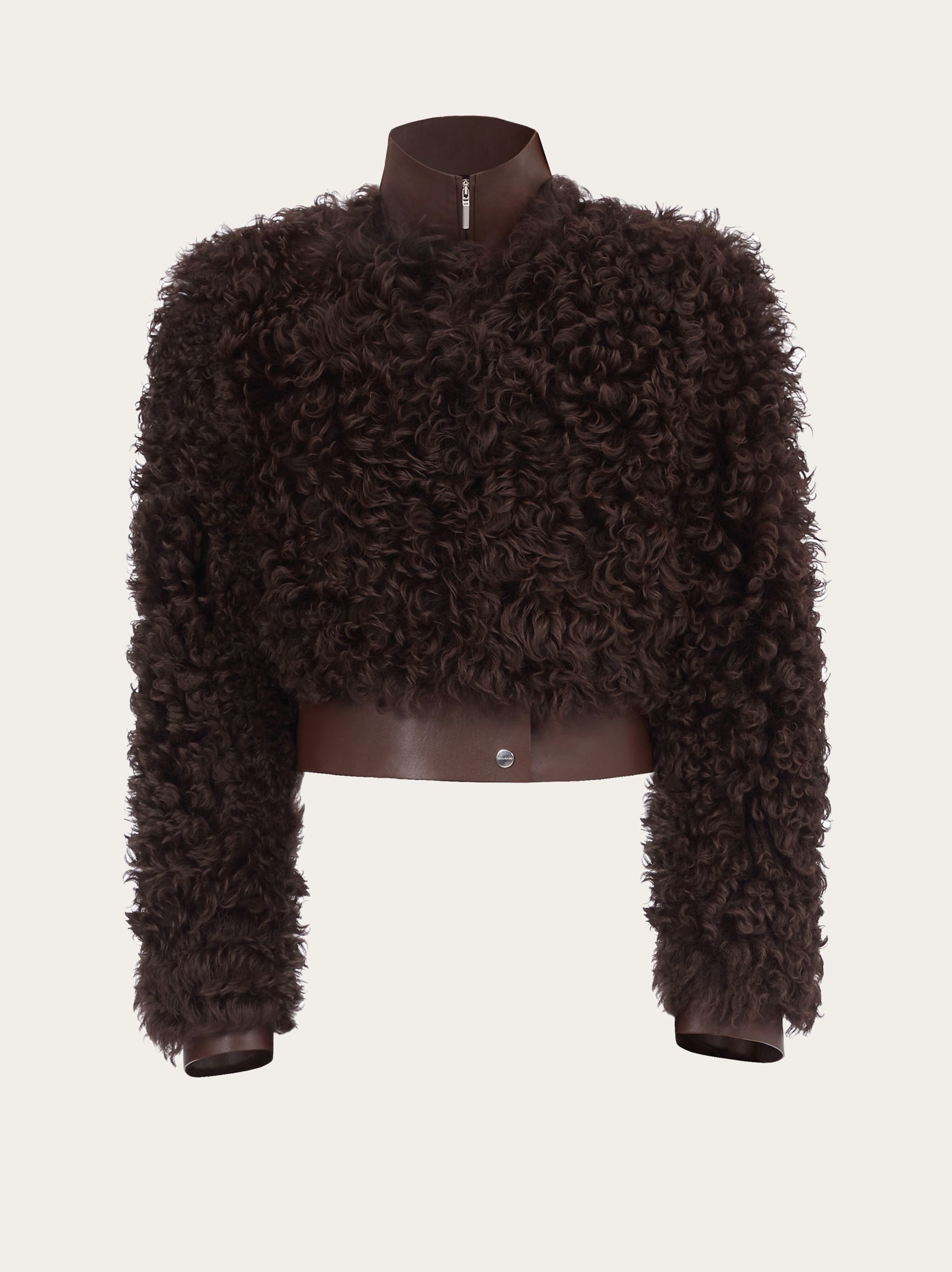 Shearling bomber - 1