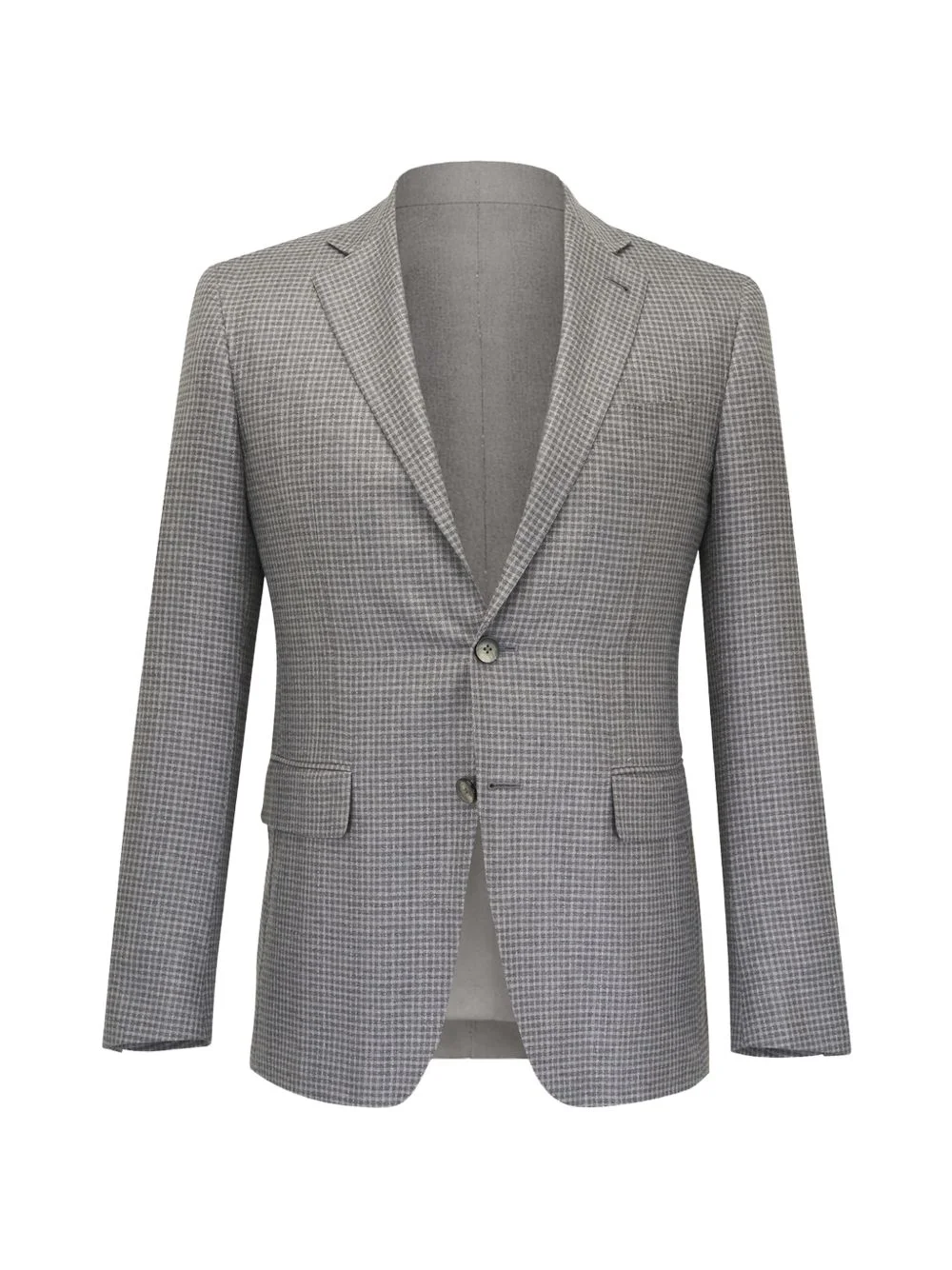 checkered blazer - 1