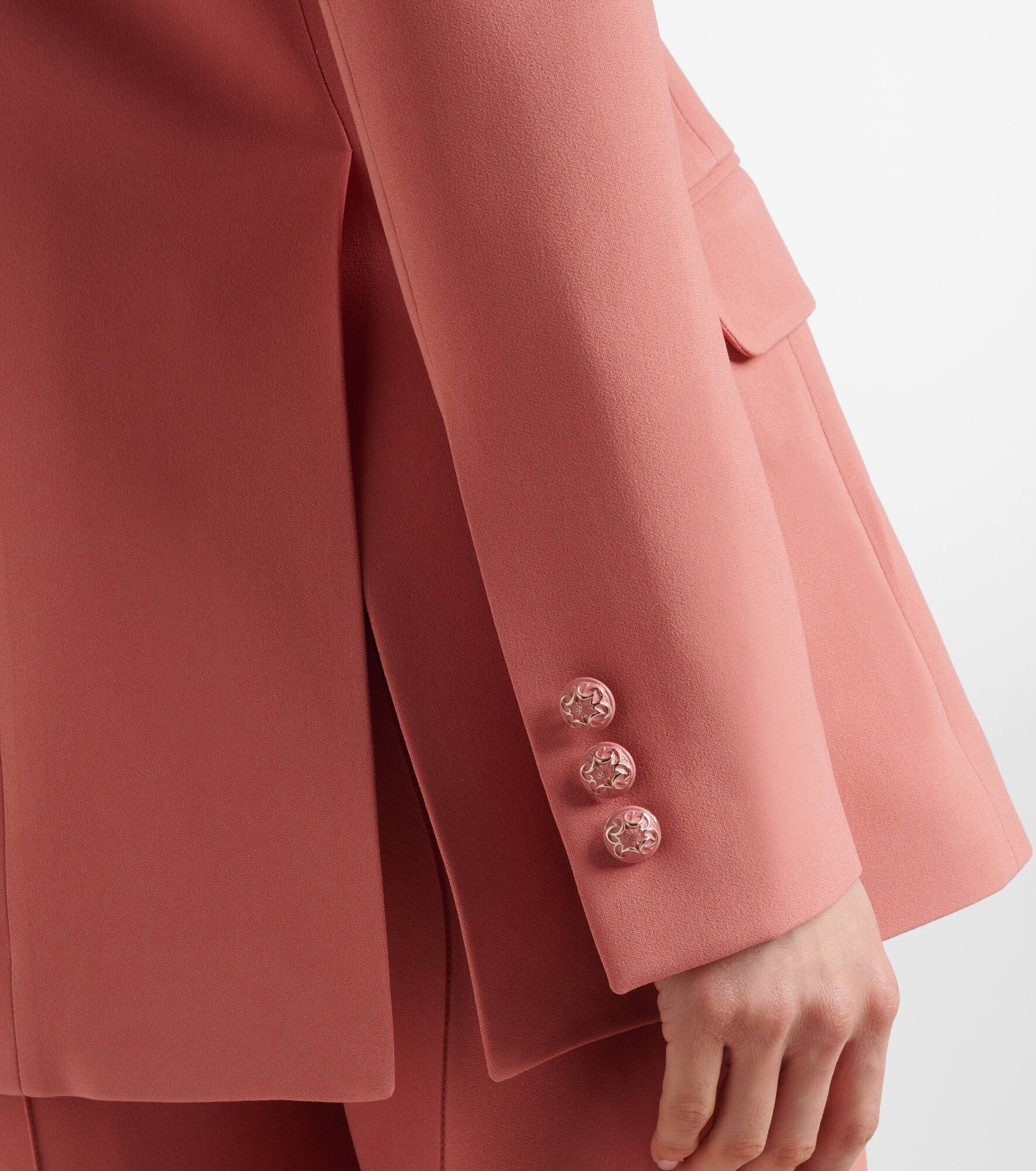 Floral-appliqué blazer - 5
