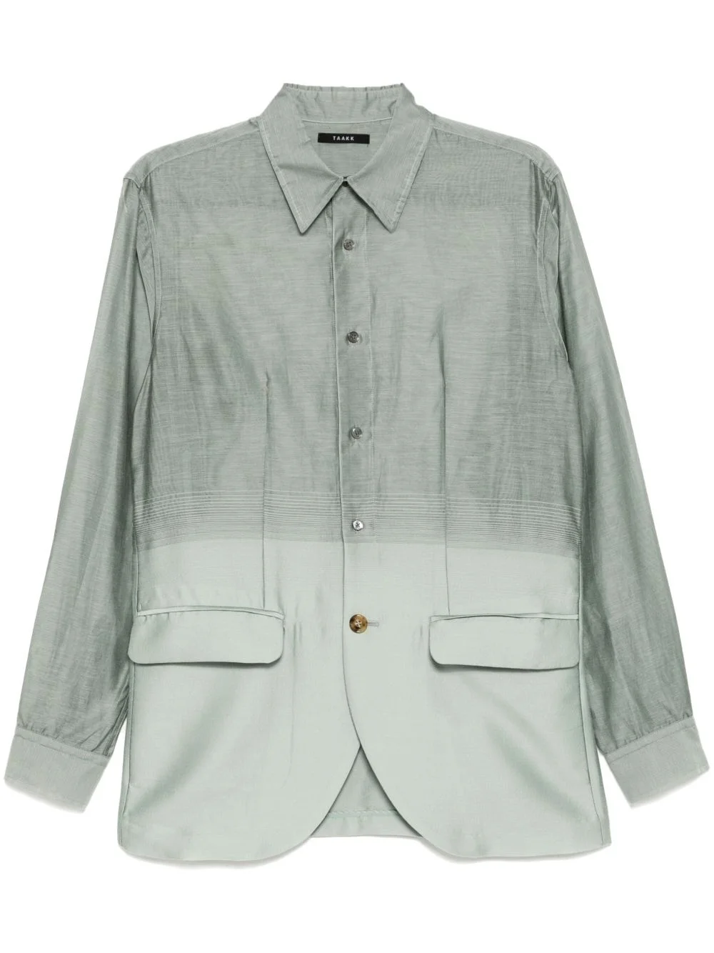 flap pocket shirt - 1