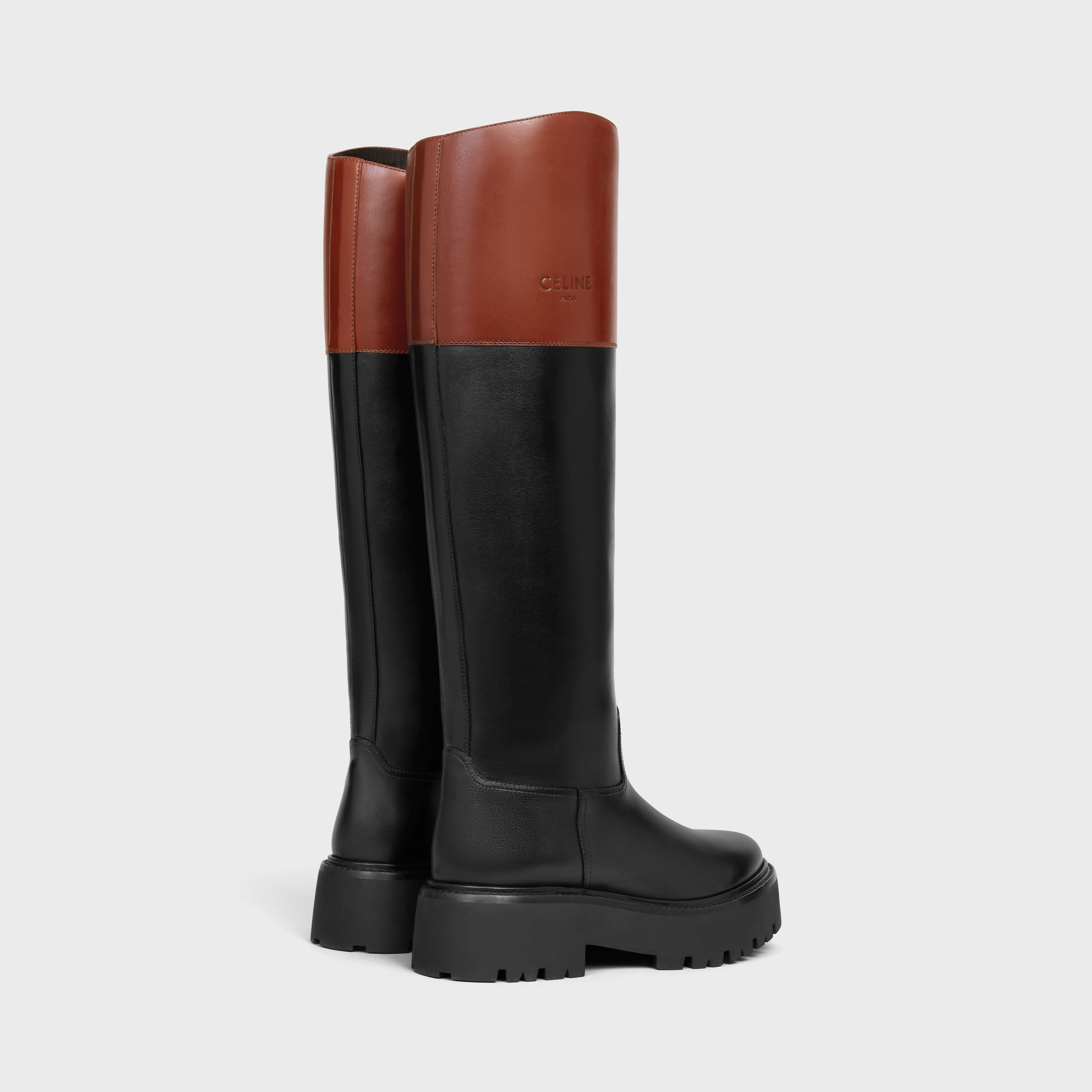Celine Bulky high boot in calfskin - 3
