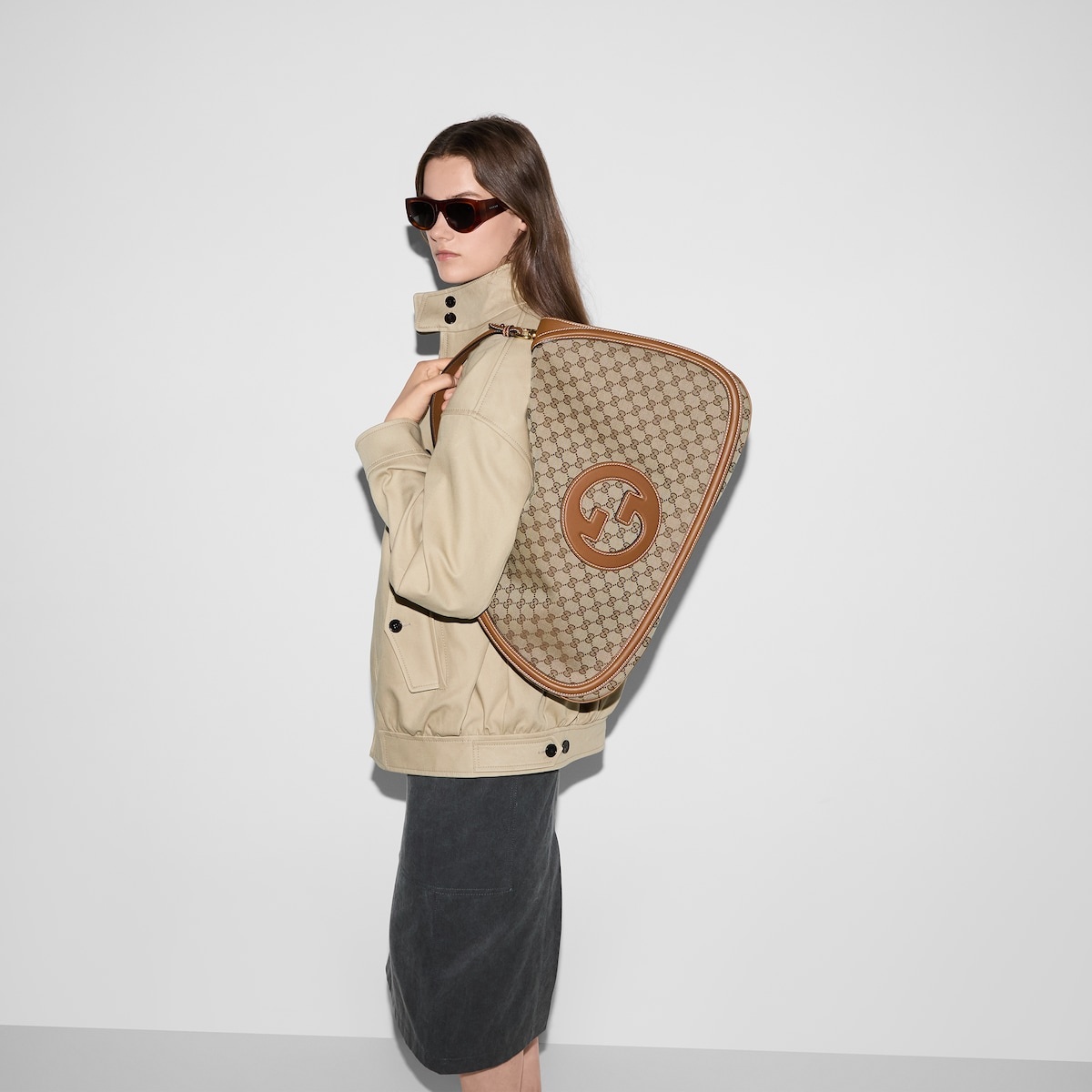 Gucci Blondie large top handle bag - 4