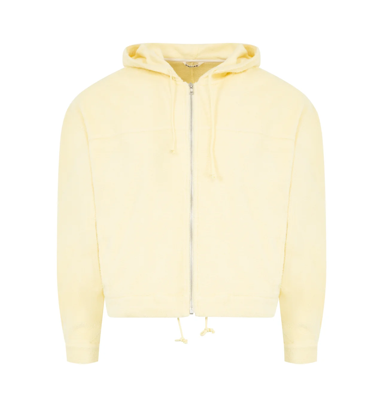 COTTON NYLON PILE ZIP PARKA - 1