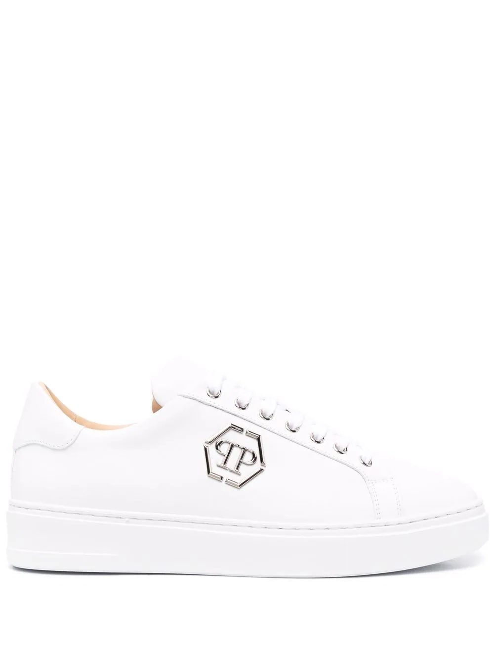 logo low-top sneakers - 1