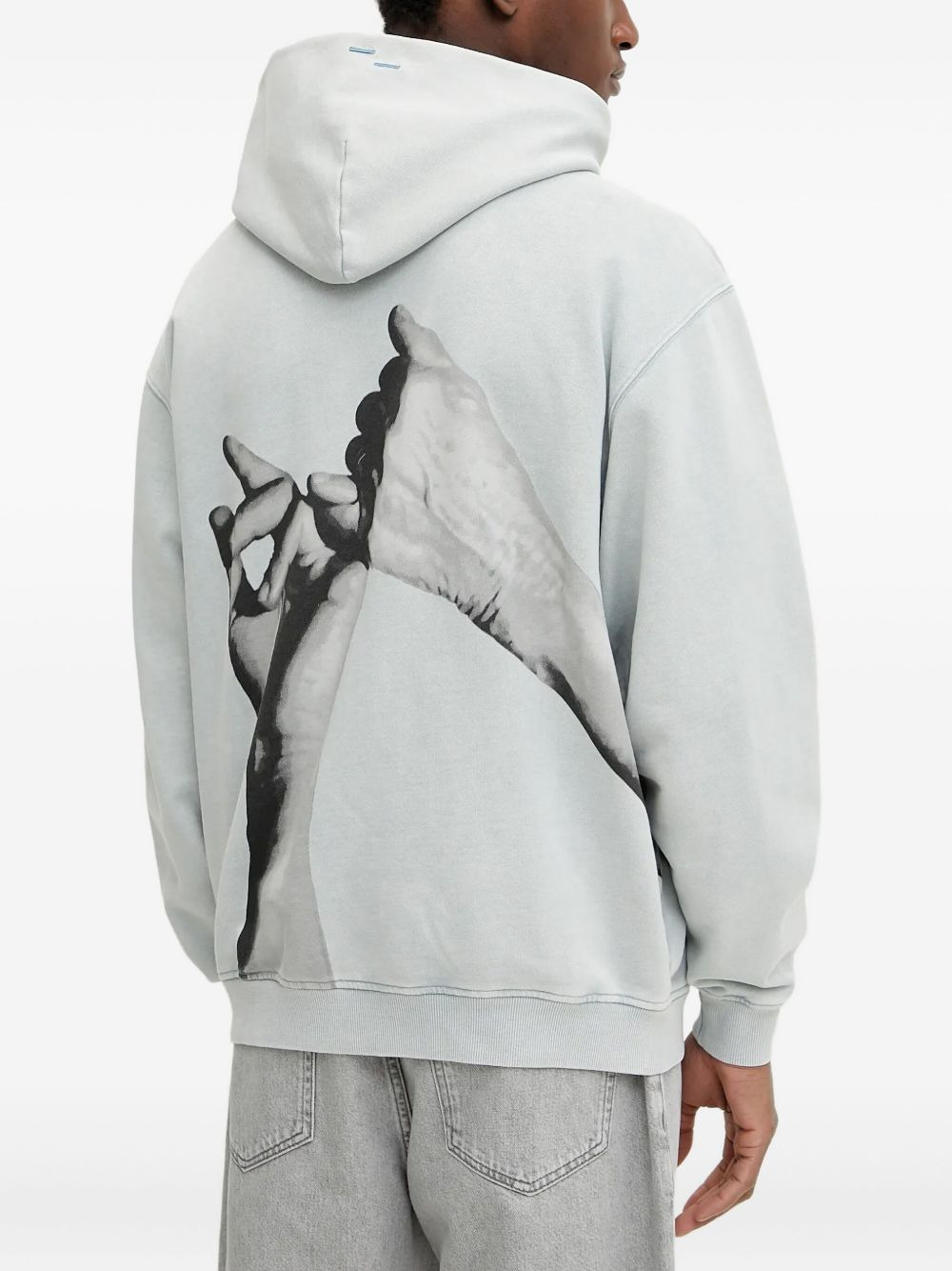 embroidered-logo hoodie - 2