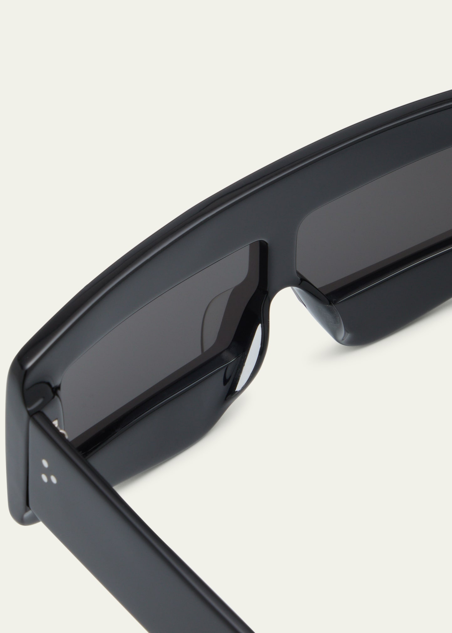 Men's Phleg Acetate Rectangle Sunglasses - 4