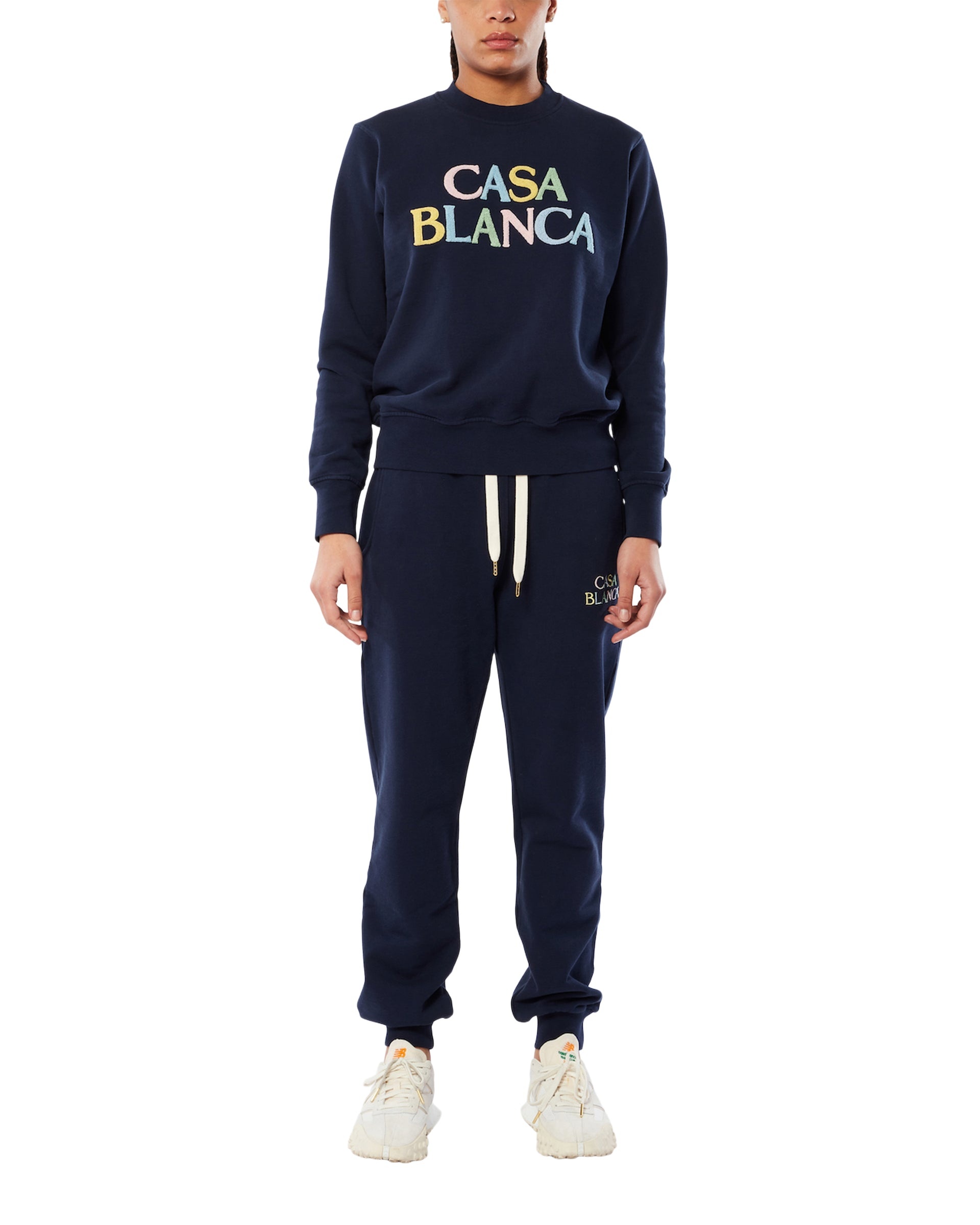 Casablanca Embroidered Logo Sweatpants - 2