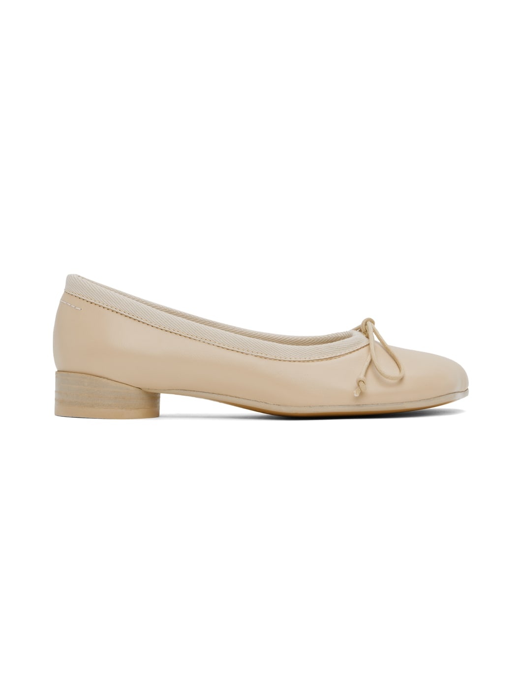 Beige Anatomic Classic Ballerina Flats - 1