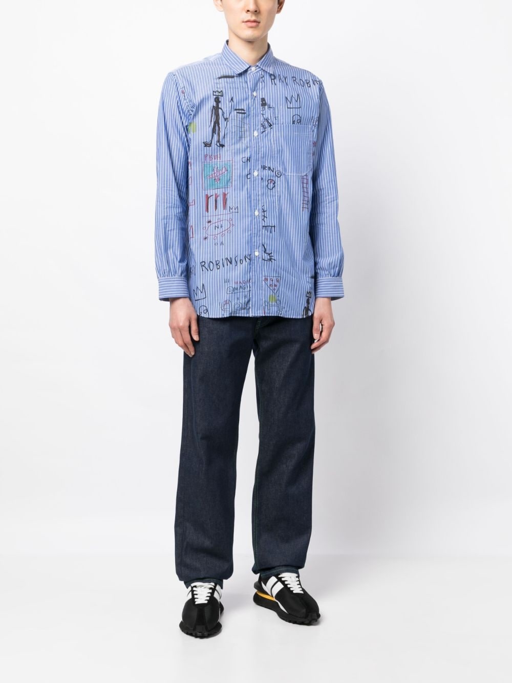 Basquiat-inspired print shirt - 2