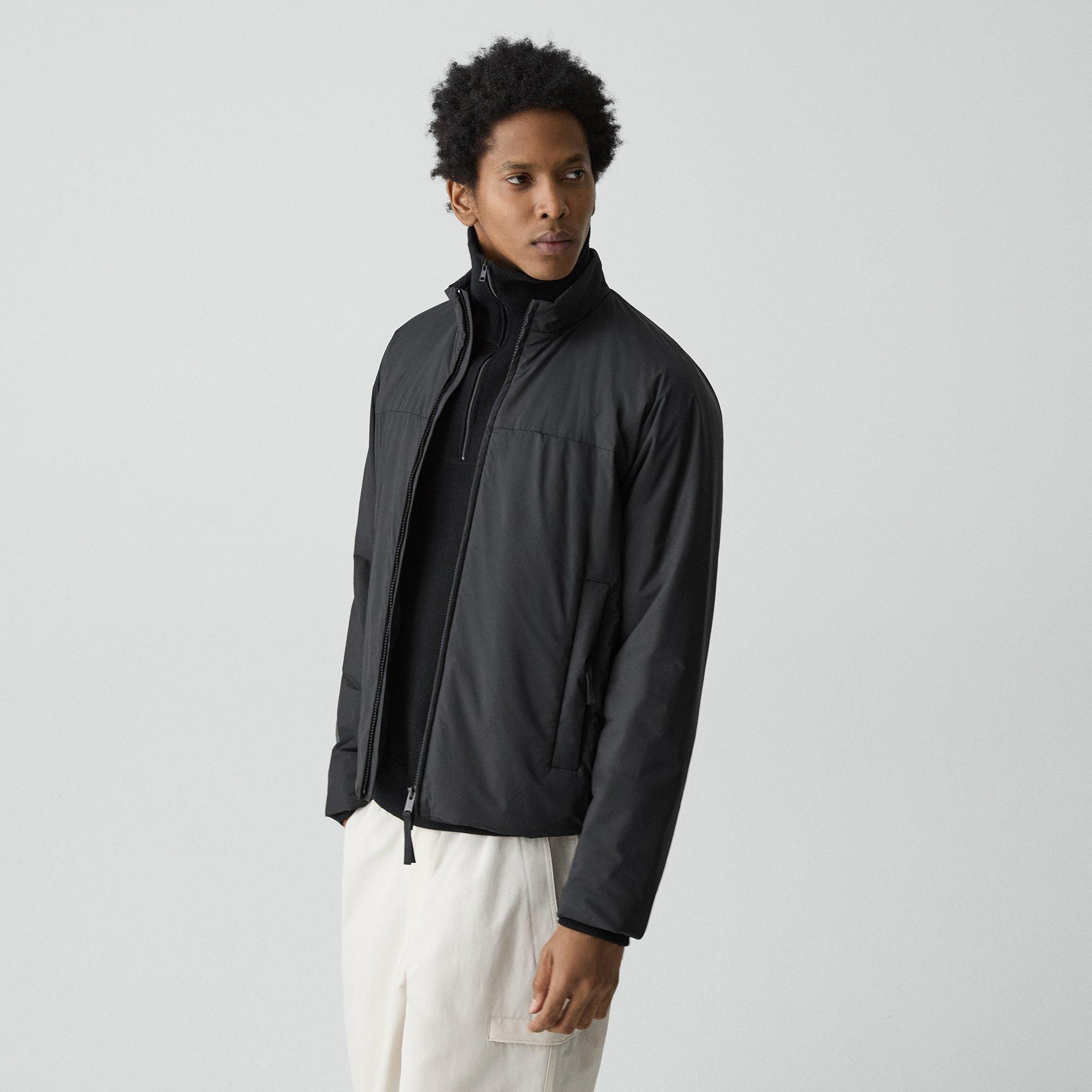Stand Collar Jacket in Motion Nylon - 3