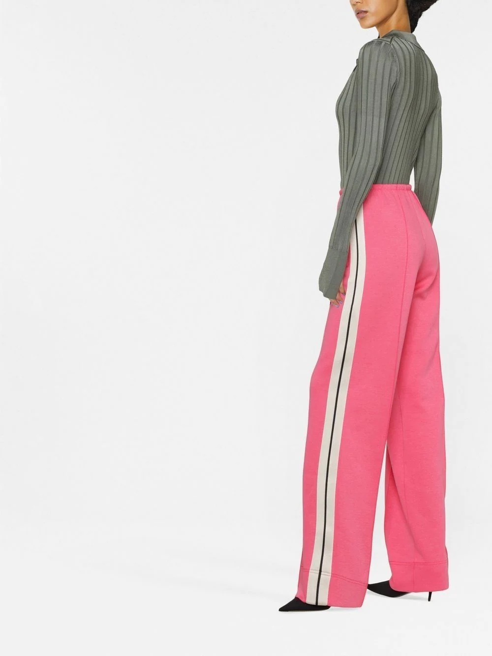 logo-print track pants - 3