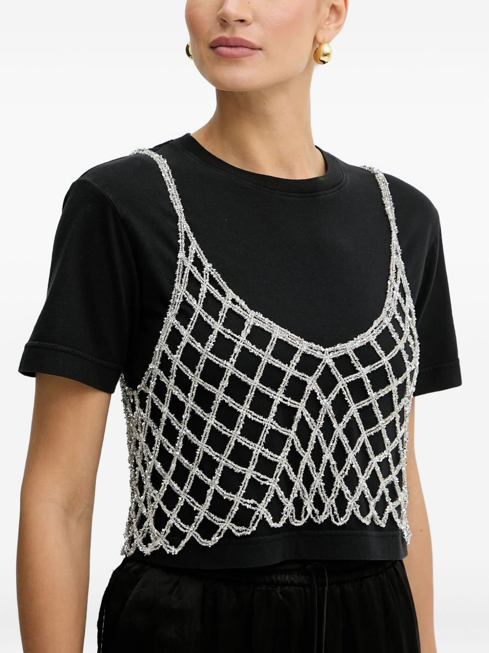 layered T-shirt - 4