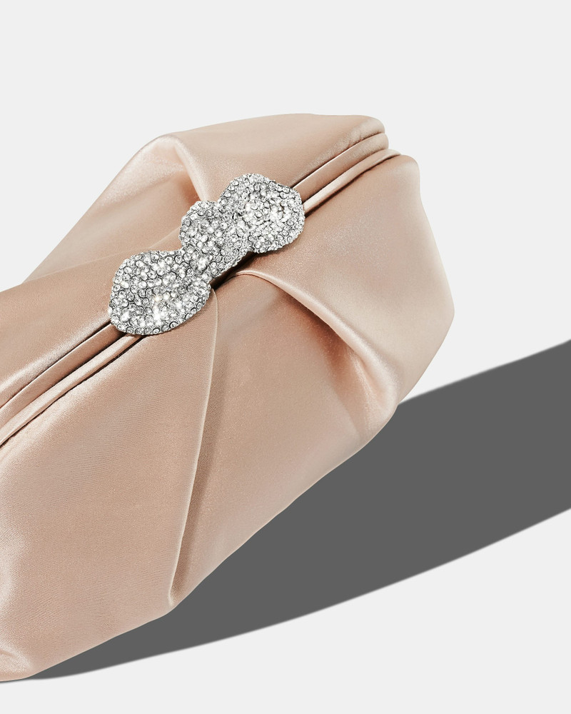 Very Bow Tie Crystal Clutch 3