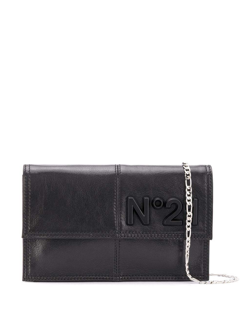 small logo clutch - 1