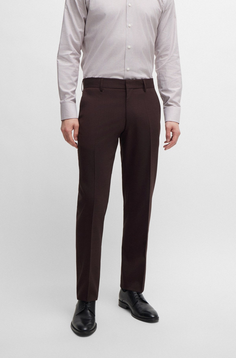 SLIM-FIT SUIT IN PATTERNED STRETCH CLOTH 7