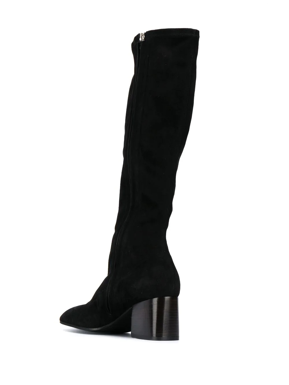 square toe knee-high boots - 3