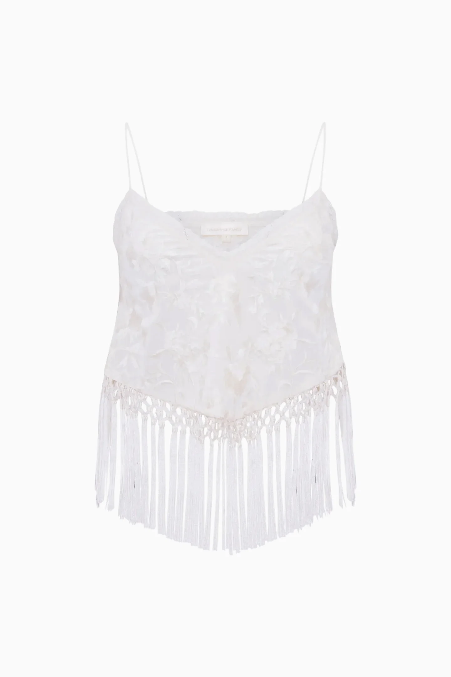 Annemarie Fringe Crop Top - 1