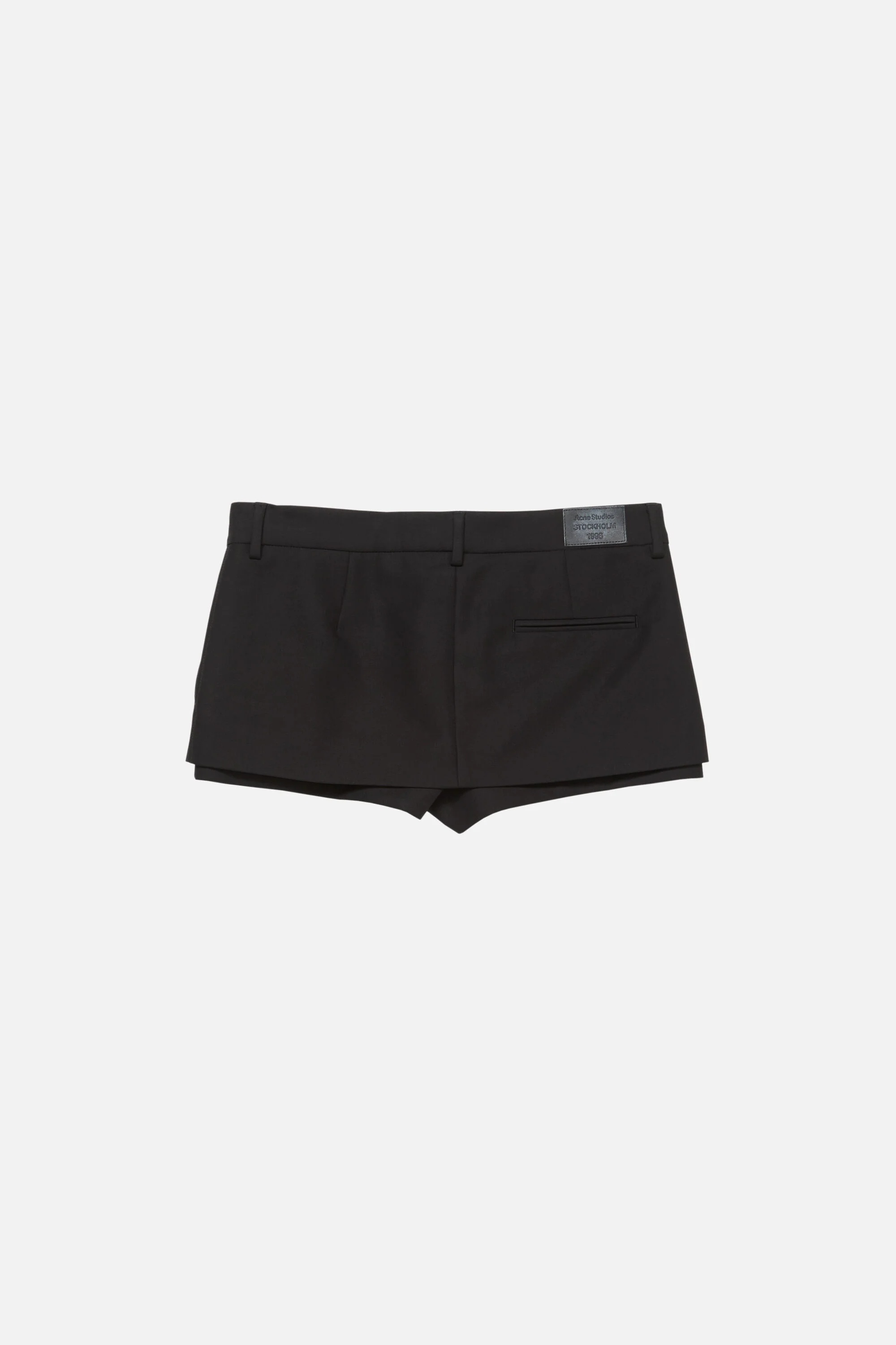 Layered miniskirt - Black - 7