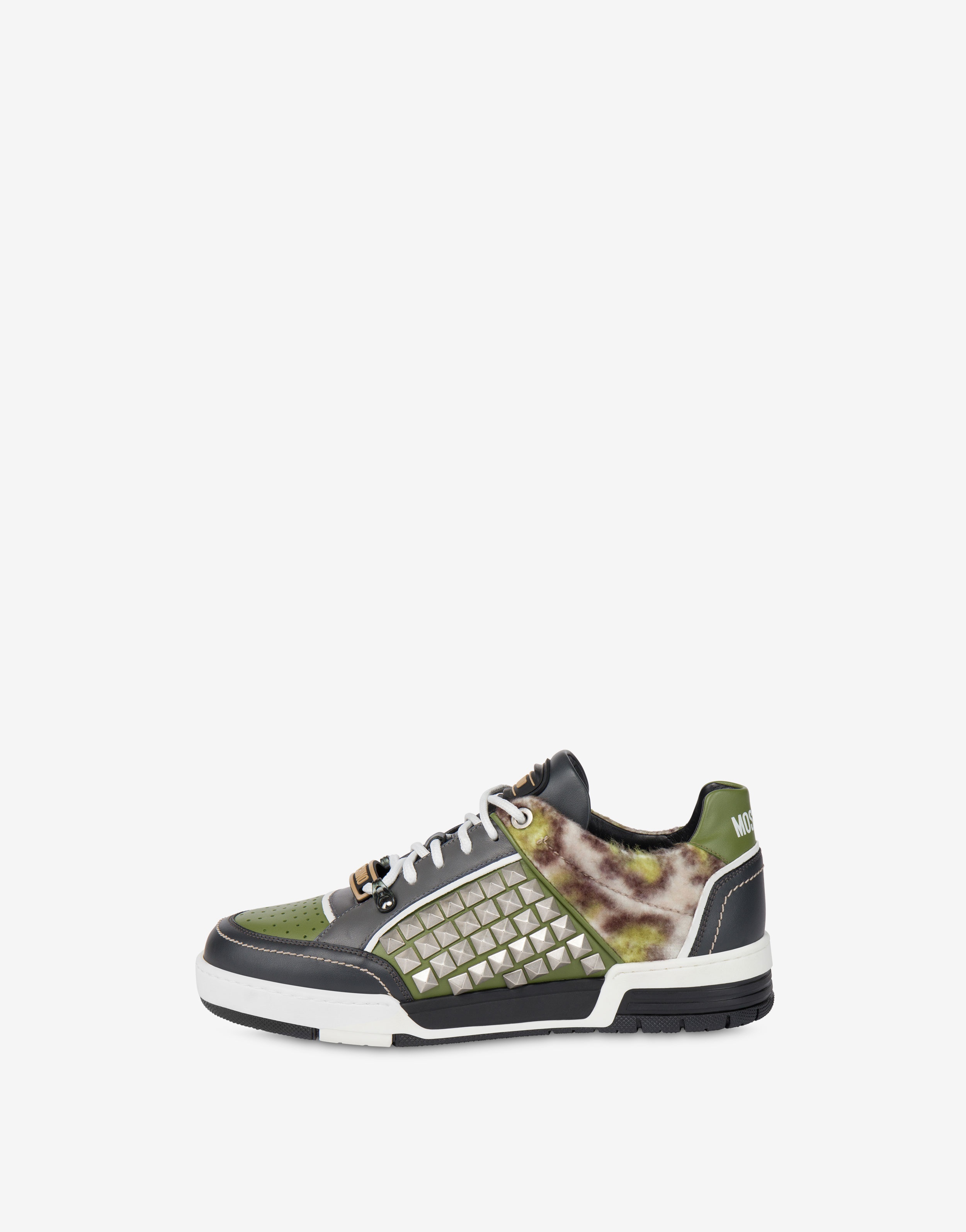 MILITARY PATCHWORK SNEAKERS - 2