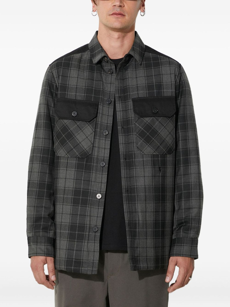 check-pattern shirt jacket 1