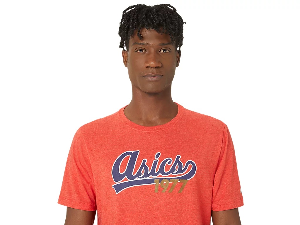 UNISEX ASICS 77 BASEBALL TEE - 4