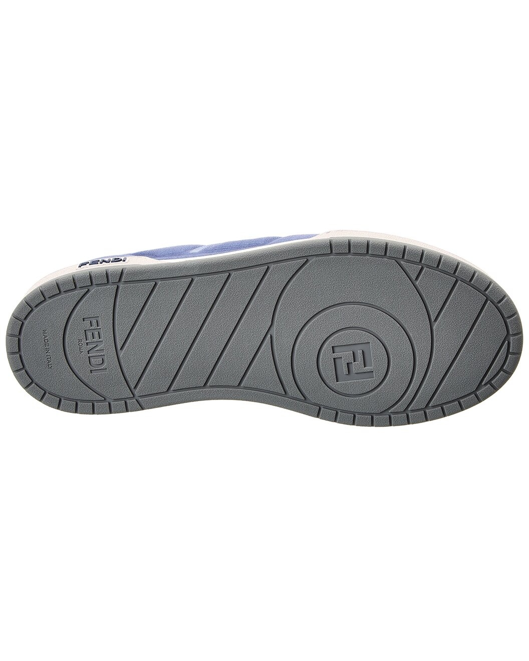 FENDI Match Suede & Mesh Sneaker - 4