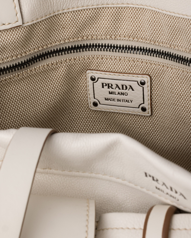 Prada Route large leather tote bag 5