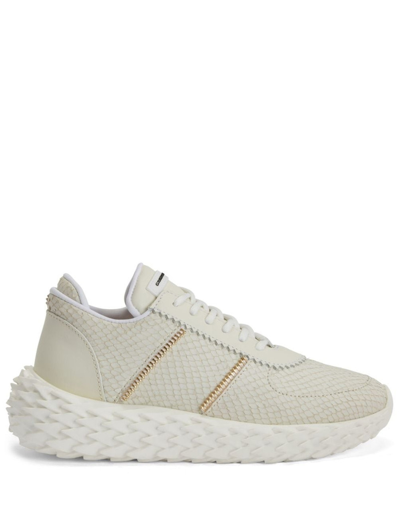 Urchin snakeskin-effect sneakers 1