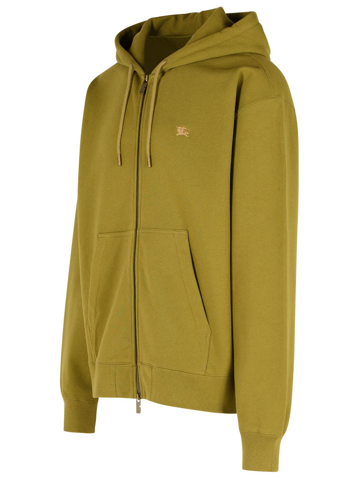 Burberry 'Rory Ck' Green Cotton Sweatshirt Men - 2