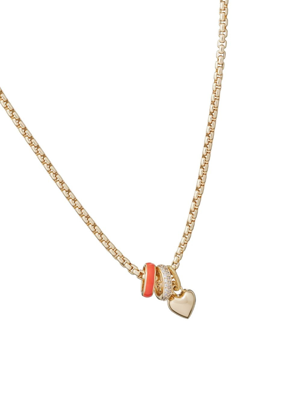The Box Chain heart-charm necklace - 2