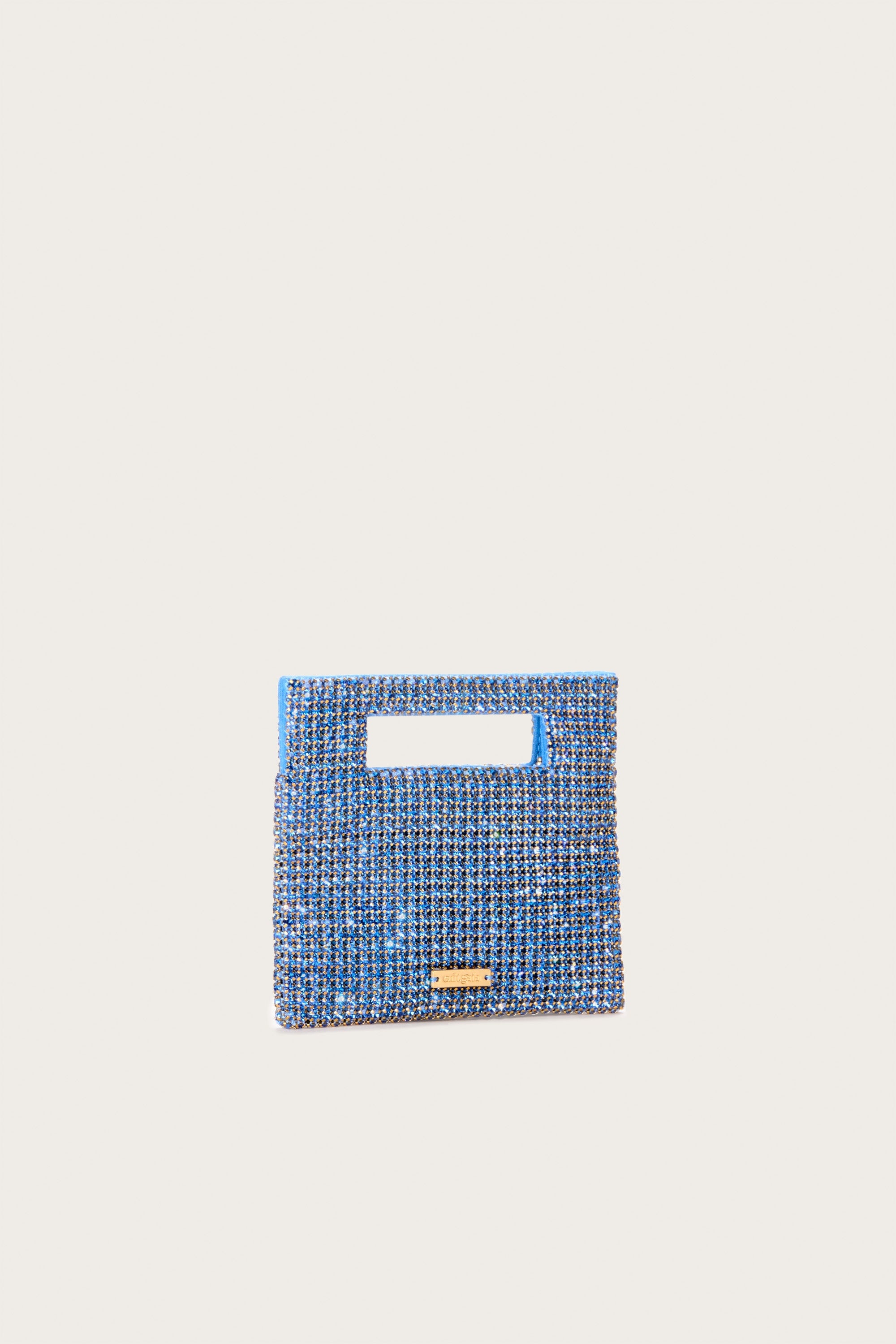 LUCINDA NANO RHINESTONE CLUTCH - 2
