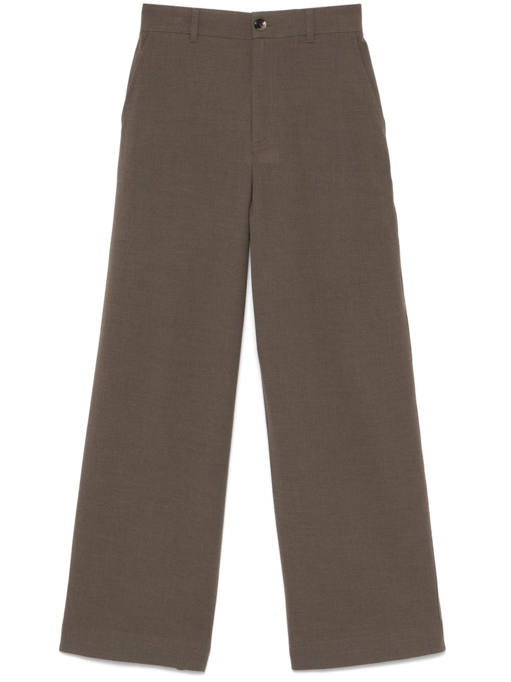 straight trousers - 1