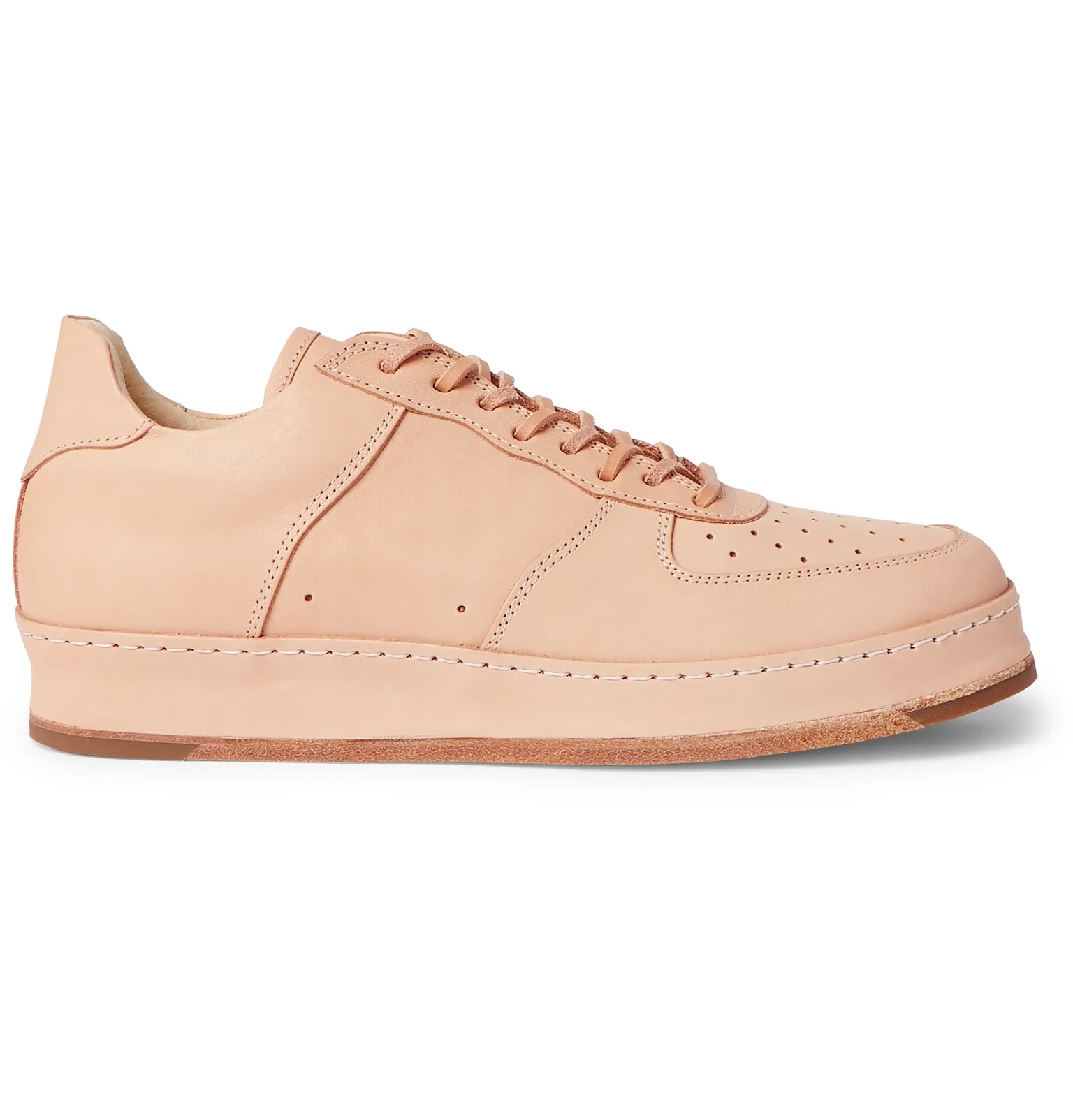 Full-Grain Leather Sneakers - 1