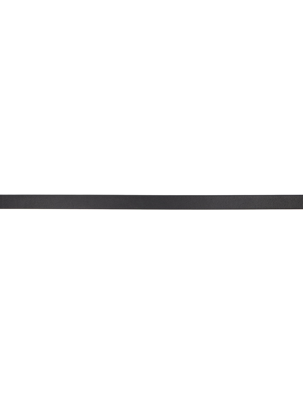 Black Slide Buckle Belt - 2