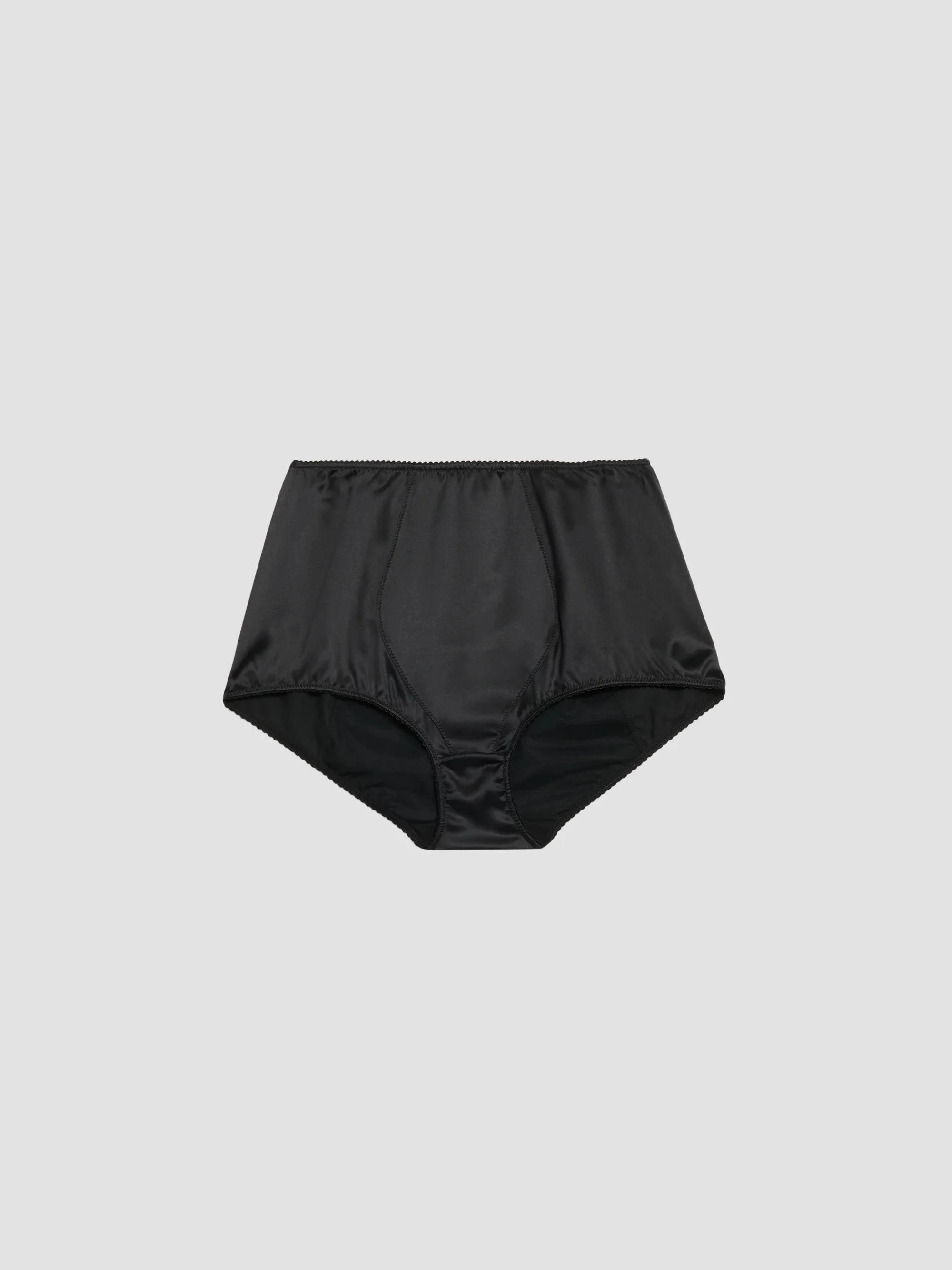Women's Stretch-Silk Briefs - Black - 1