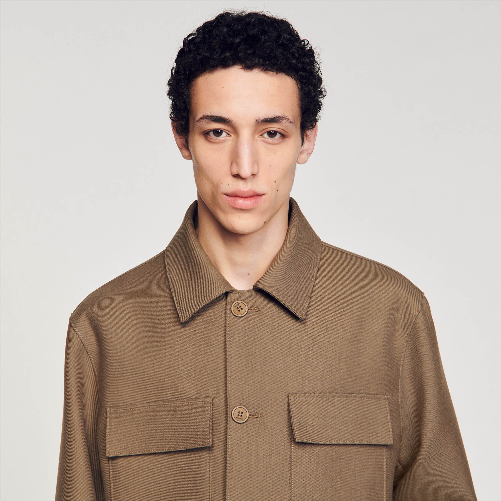 BUTTONED OVERSHIRT - 4