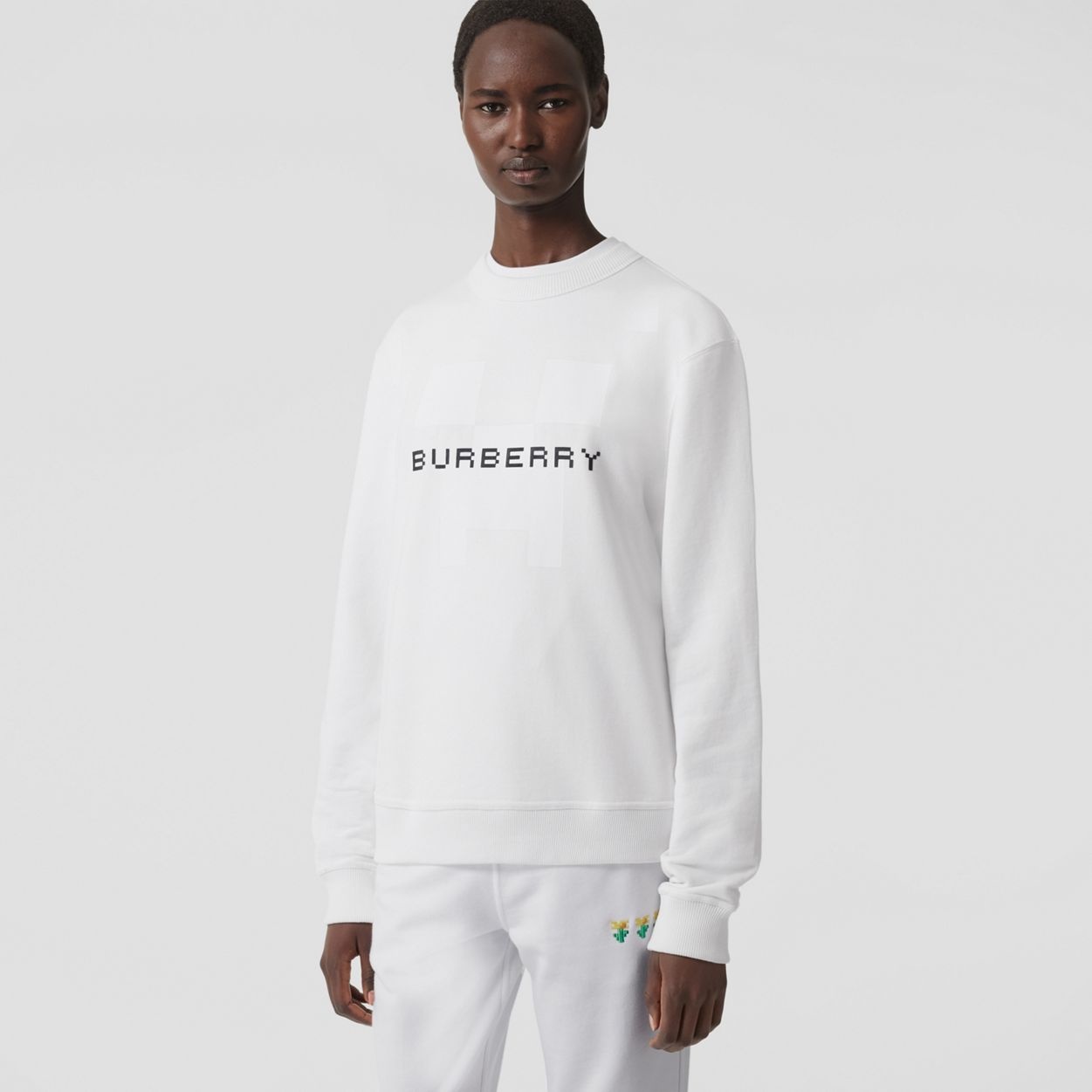 Logo Print Cotton Sweatshirt - 2
