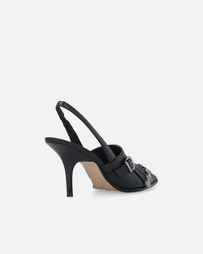 LEATHER SLINGBACKS WITH SADDLERY-INSPIRED DETAILS 3