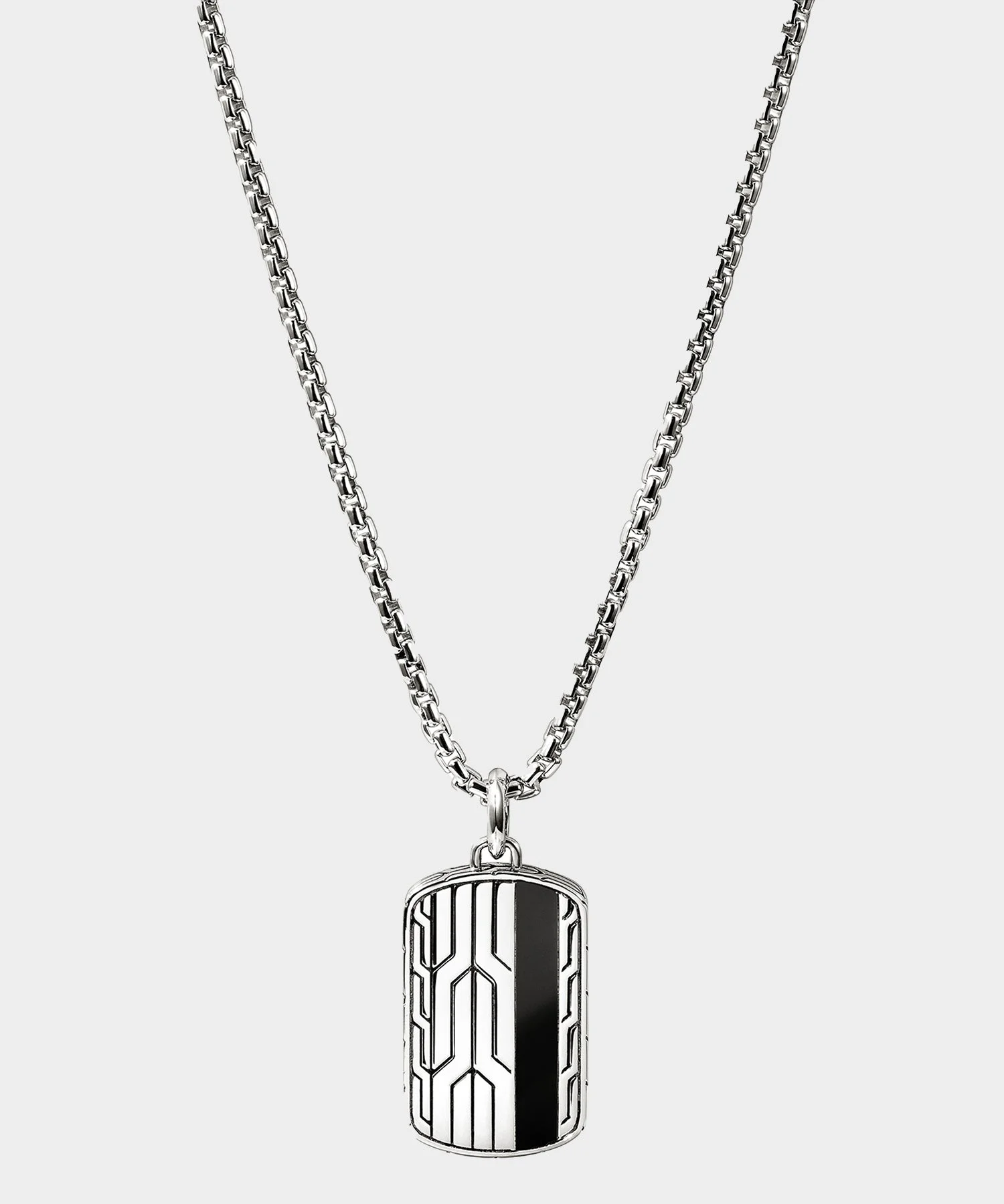 John Hardy Sterling Silver Icon 50 Pendant Necklace - 1