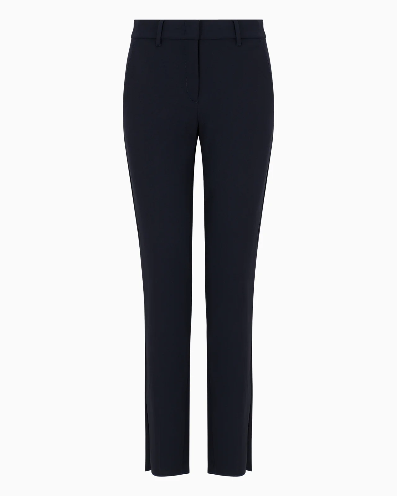 GRAIN DE POUDRE WOOL TROUSERS - 1
