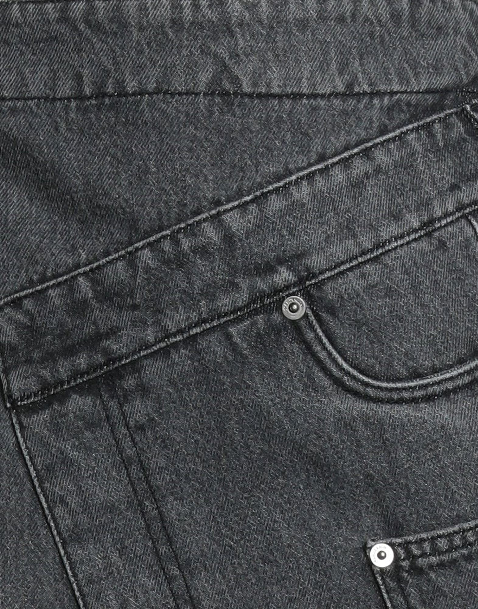 Black Women's Denim Skirt - 4