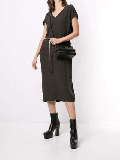 Rick Owens drawstring-waist dress outlook